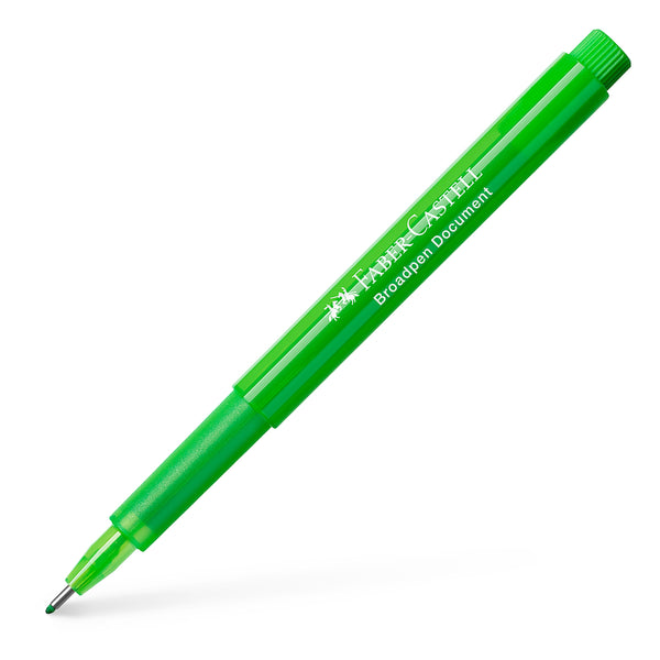 Marcador Fineliner Broadpen Verde Claro