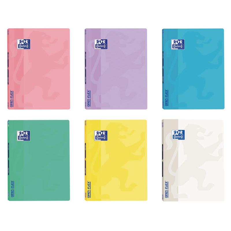 Caderno Agrafado Openflex Pastel A4 Pautado (várias cores) Oxford