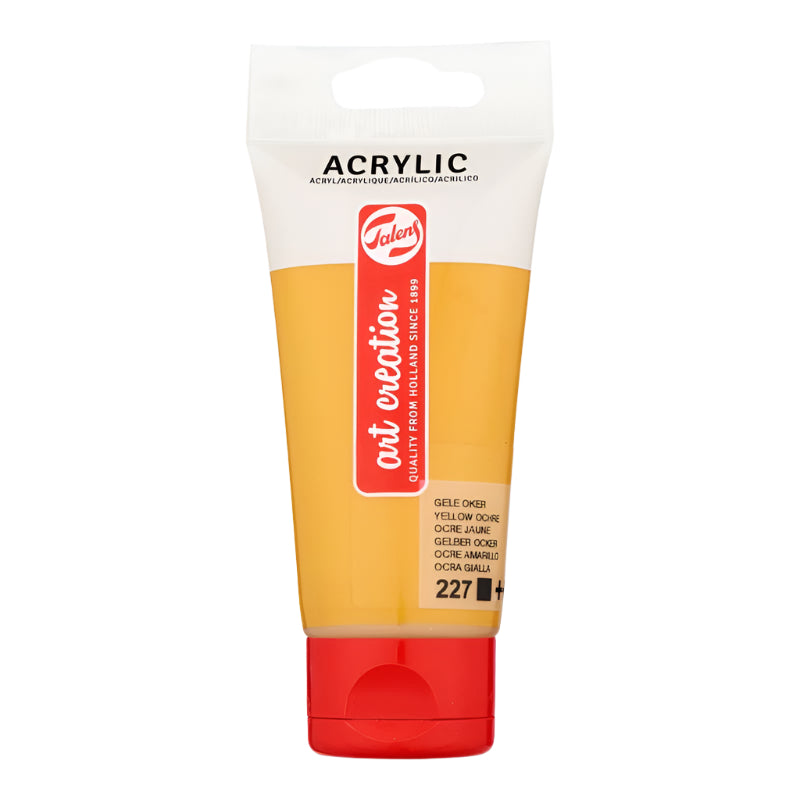 Tinta Acrílica ArtCreation Amarelo Ocre 75ml Talens