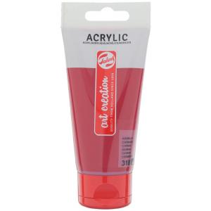 Tinta Acrílica ArtCreation Vermelho Carmim 75ml Talens