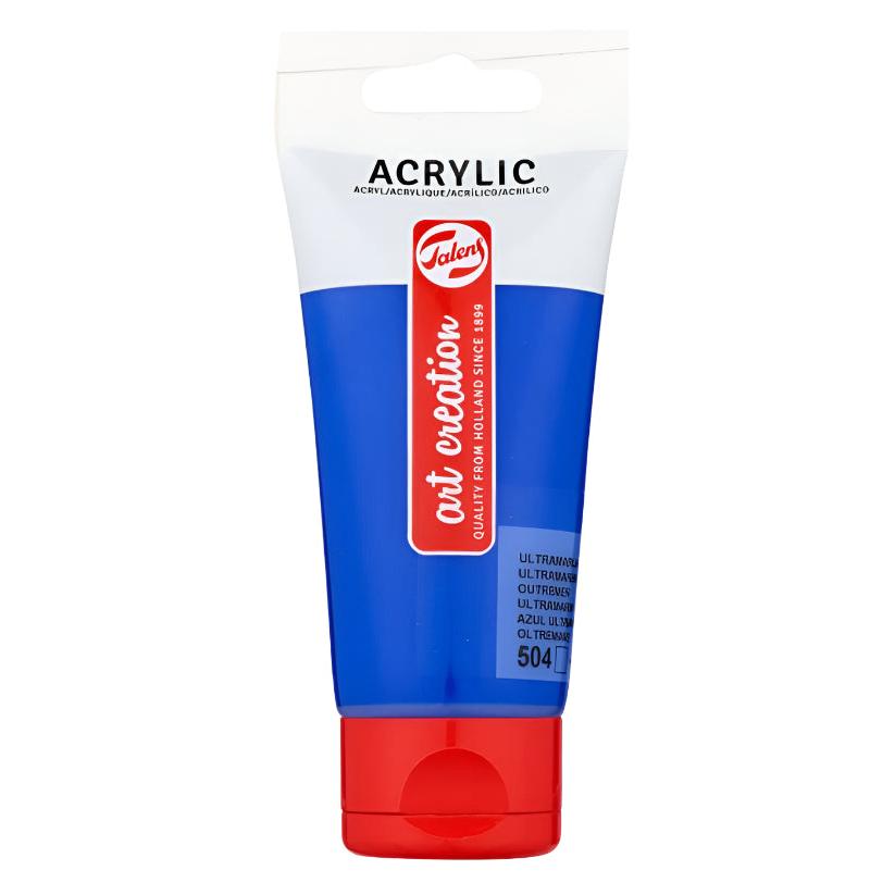 Tinta Acrílica ArtCreation Azul Ultramar 75ml Talens