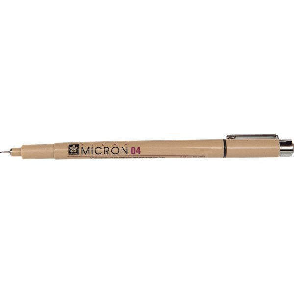 Caneta Sakura Pigma Micron 04 Cor Preta