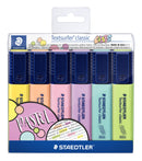 Marcadores Pastel 6 unidades Staedtler