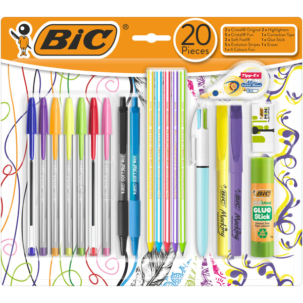 Pack Escolar 20Unidades Bic