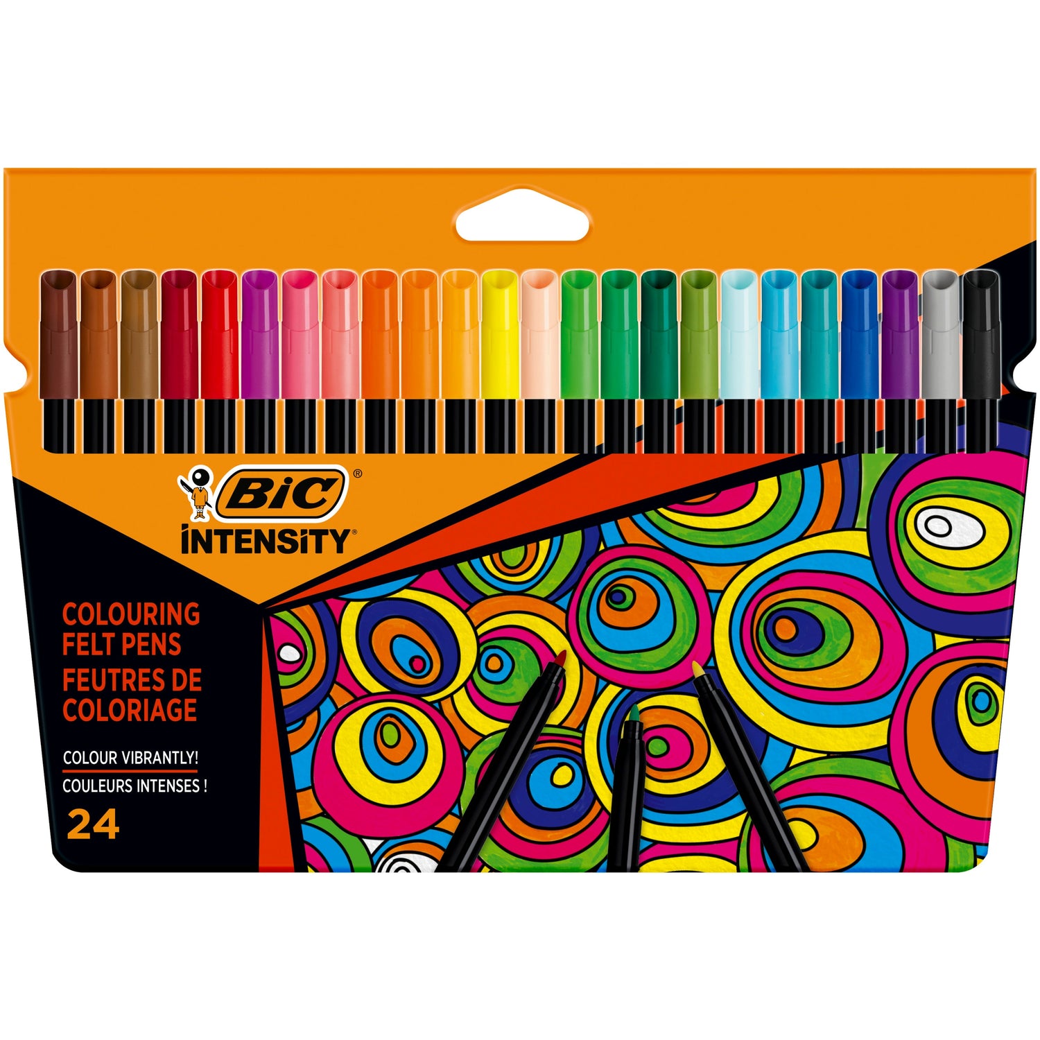 Marcadores de Colorir Intensity Up Bic