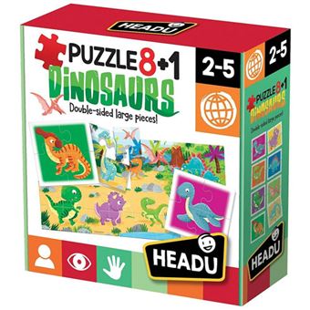 Puzzle 8+1 Dinosaurs