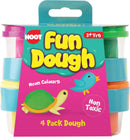 Conjunto 4 Plasticinas Cor Pastel