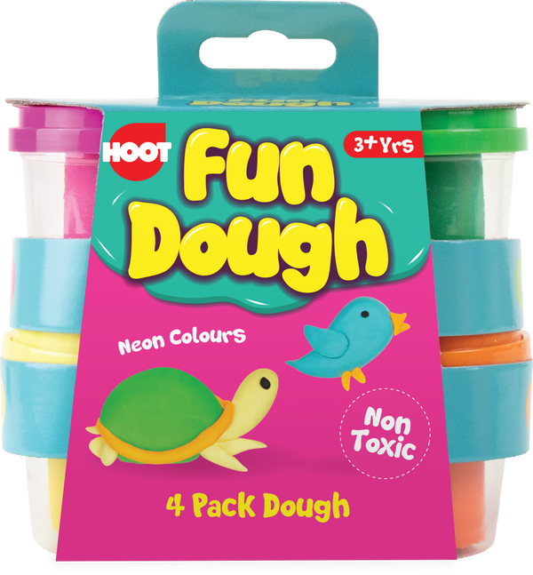 Conjunto 4 Plasticinas Cor Pastel