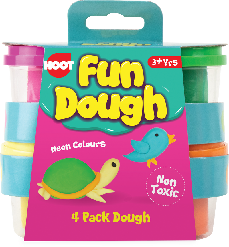 Conjunto 4 Plasticinas Cor Pastel