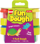 Conjunto 4 Plasticinas Cor Pastel