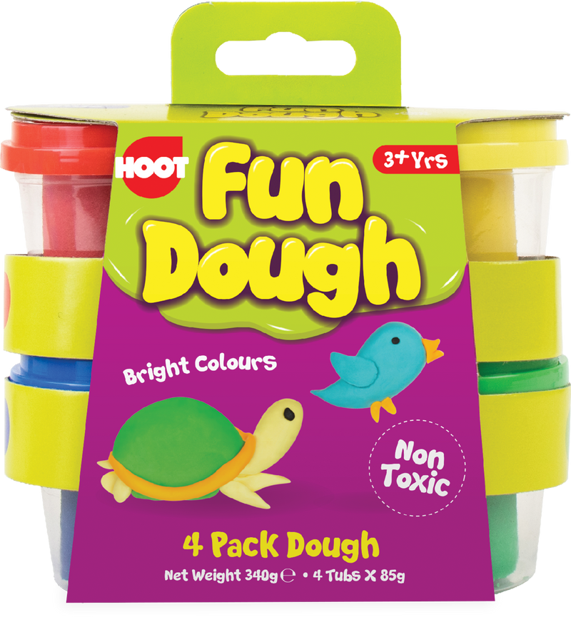 Conjunto 4 Plasticinas Cor Pastel