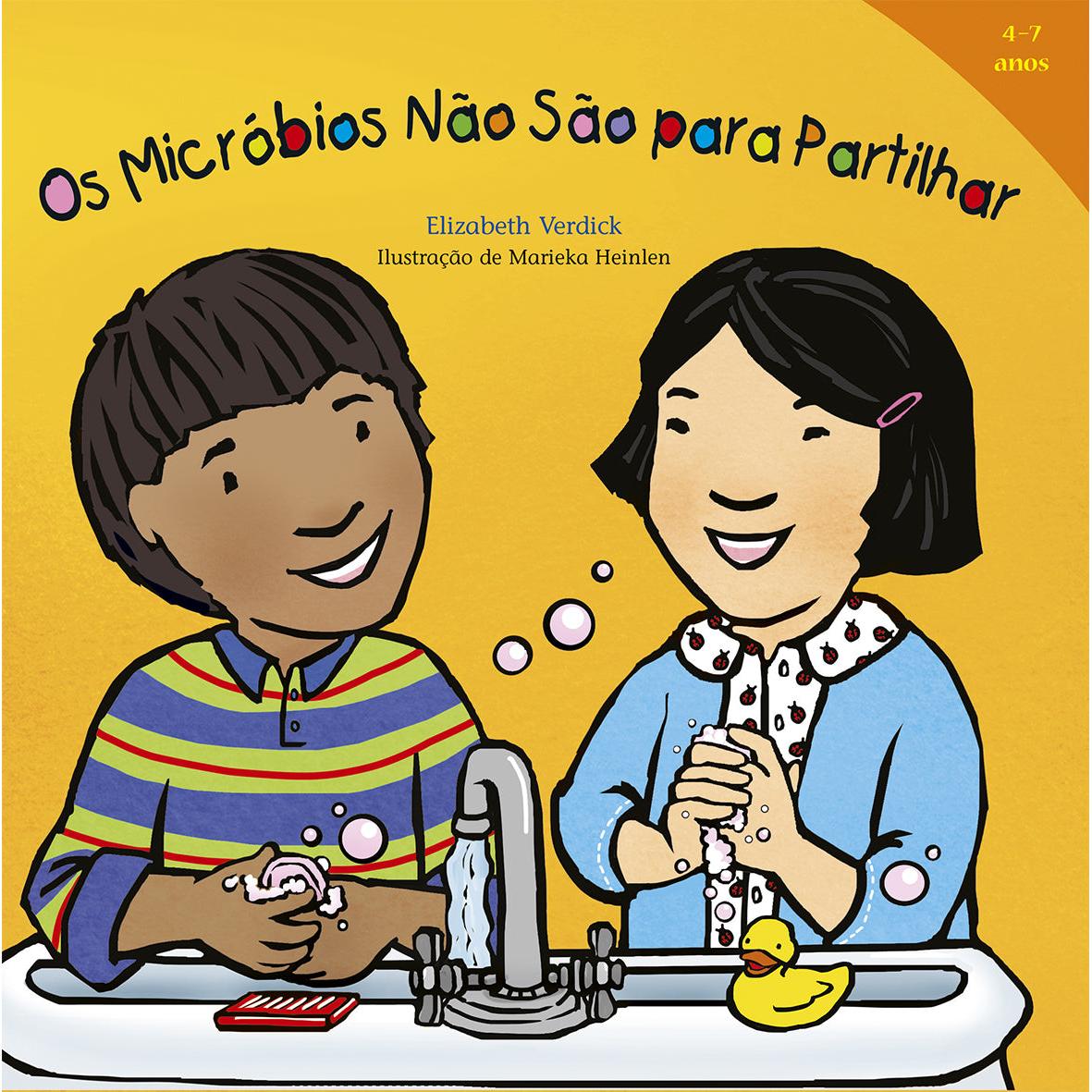 Os Micróbios Não São Para Partilhar de Elizabeth Verdick