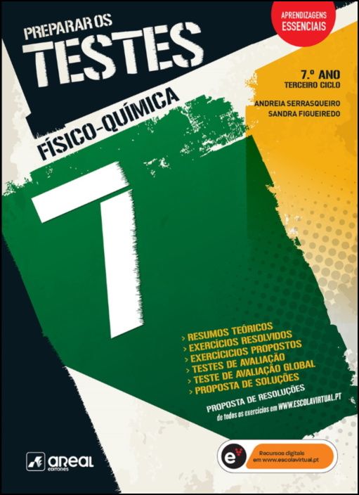 Preparar os Testes - Físico-Química 7 - 7.º Ano  de Andreia Serrasqueiro e Sandra Figueiredo