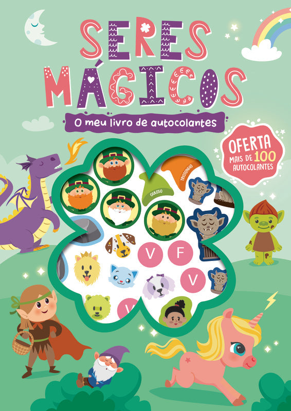 O Meu Livro Autocolantes - Seres Mágicos