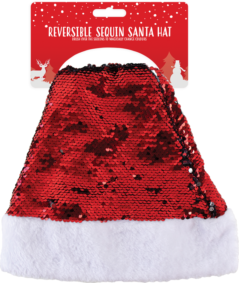 Gorro Pai Natal Reversível Natal