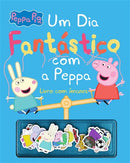 Um Dia Fantástico com a Peppa de Ladybird - Livro com Ímanes