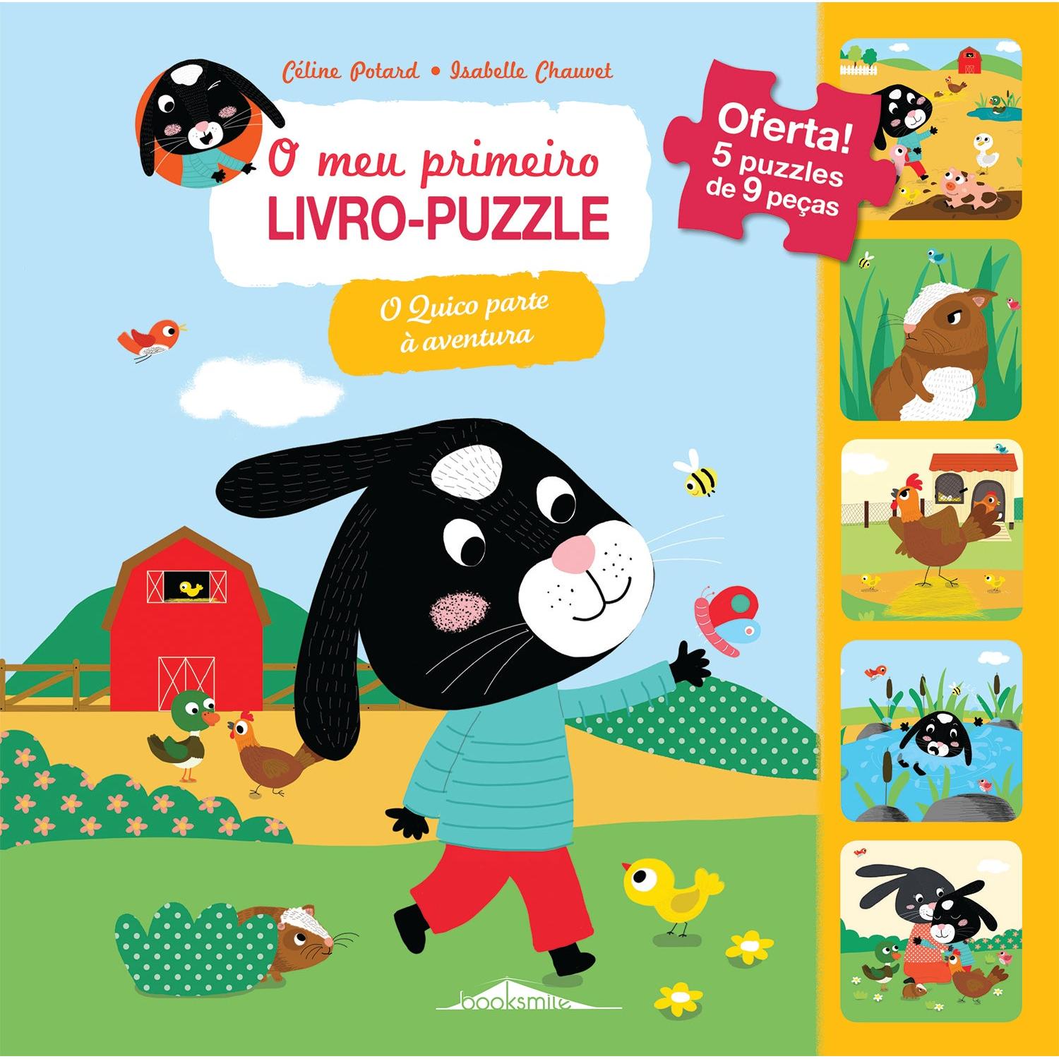 O Meu Primeiro Livro-puzzle - O Quico Parte à Aventura de Céline Potard