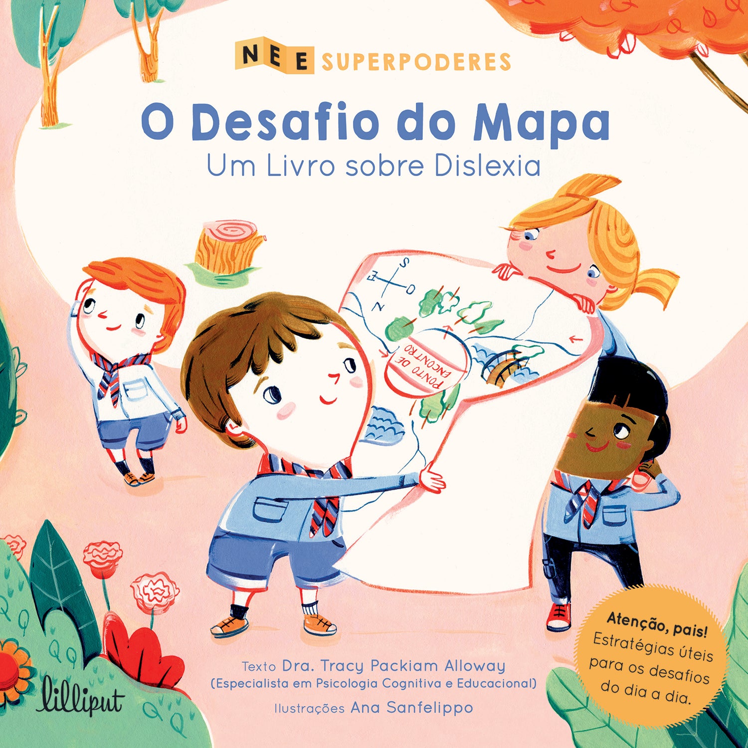 Superpoderes Nº 3 - O Desafio do Mapa: Um Livro Sobre Dislexia de Tracy Packiam Alloway