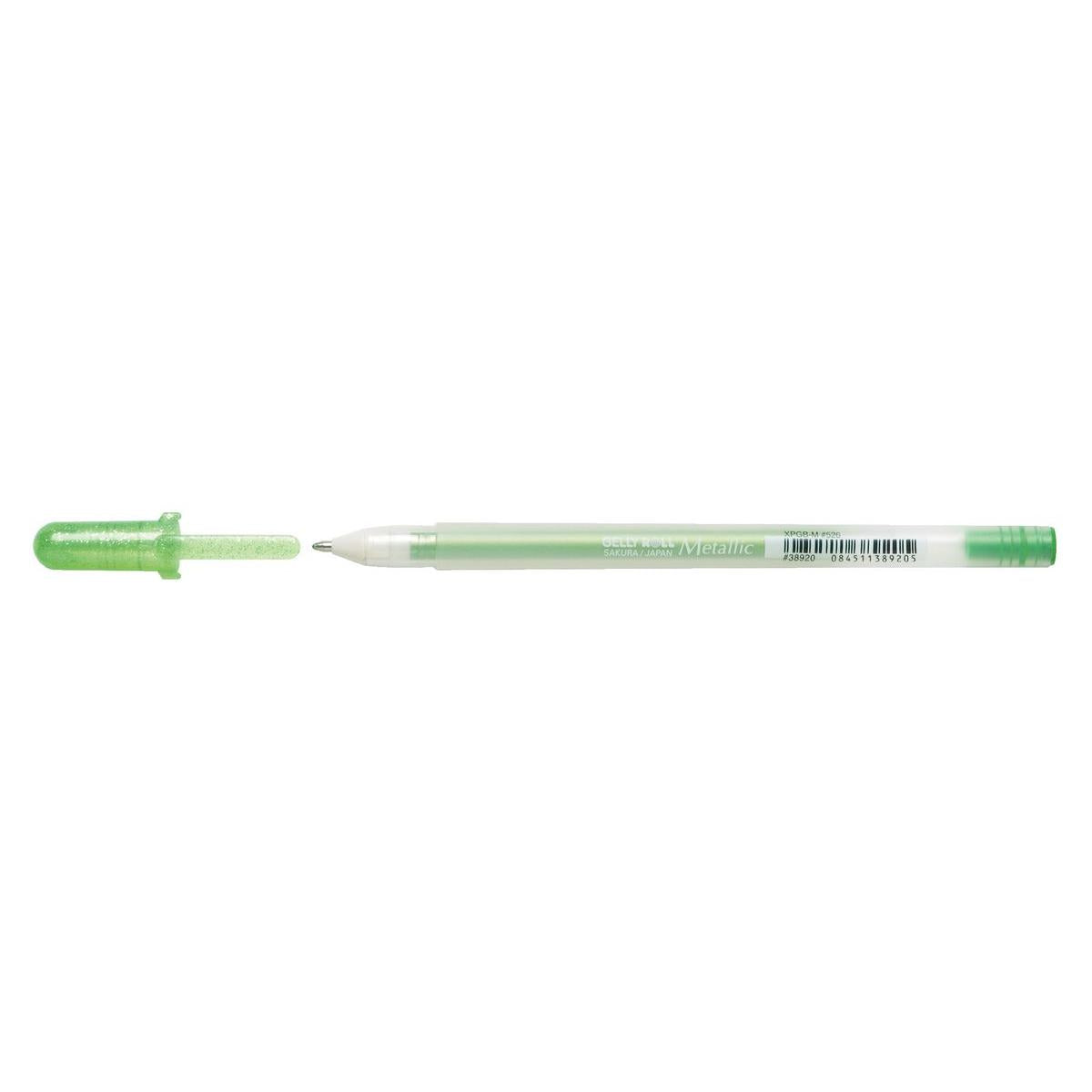 Caneta Gelly Roll Cor Metalica Verde Sakura