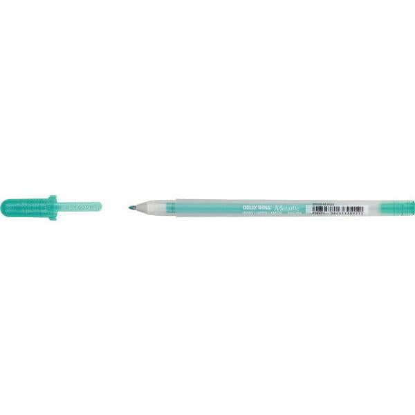 Caneta Gelly Roll Cor Metalica Verde Sakura