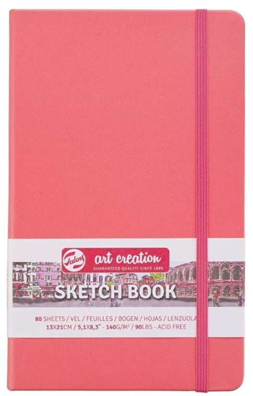 Caderno Esboços 13X21 80F 140Gr Coral