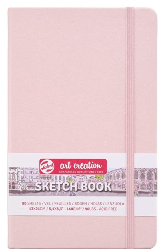 Caderno Esboços 13X21 80F 140Gr Rosa