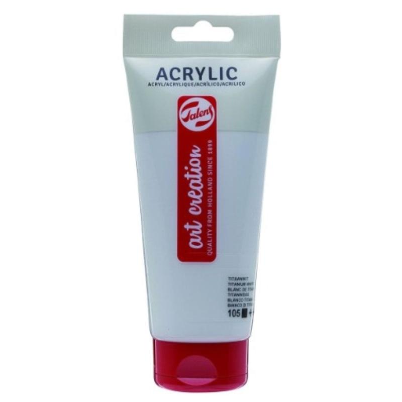 Tinta Acrílica ArtCreation Branco 200ml Talens