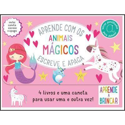 Escreve e Apaga - Aprende com os Animais Mágicos