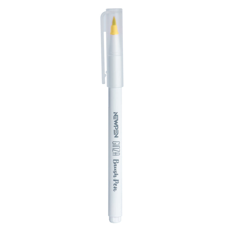 Marcador Ginza Pro Brush Pen Amarelo