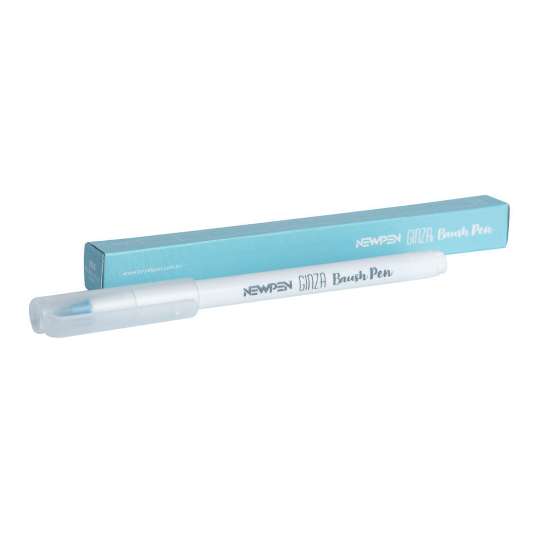 Marcador Ginza Pro Brush Pen Azul