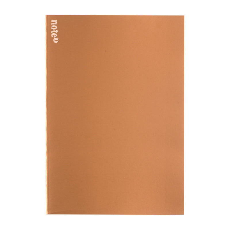 Caderno Agrafado A4 Capa Cartão 60 Folhas 70G Pautado Cobre