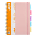 Caderno Espiral A4 com Elástico 120 Folhas Pautado Note! (artigo sortido)