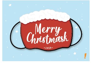 Cartão Hn Natal Christmask