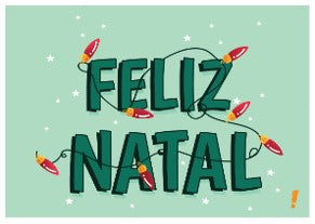 Cartão Hn Natal Feliz Natal Luzes