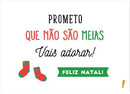 Cartão Hn Natal Meias