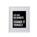 Facepaper "Life Has No Remote"