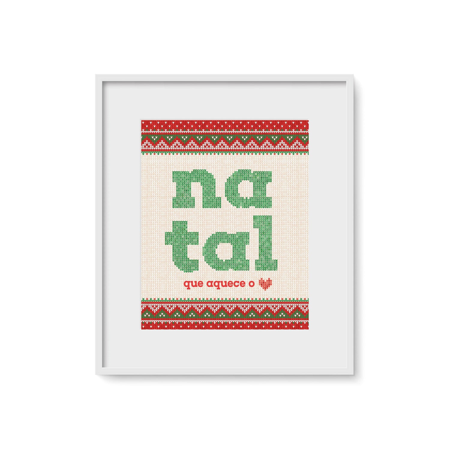 Facepaper "Natal que Aquece"