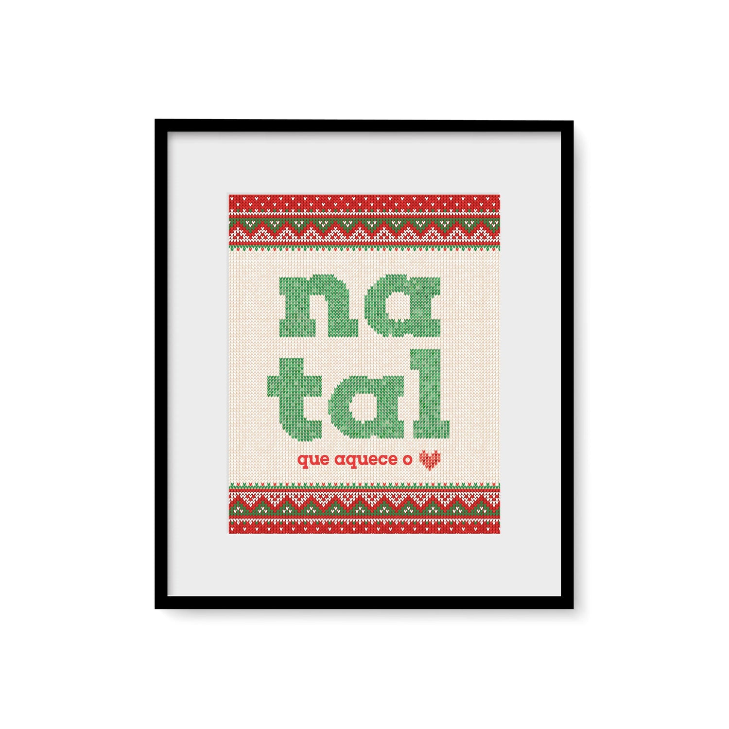 Facepaper "Natal que Aquece"