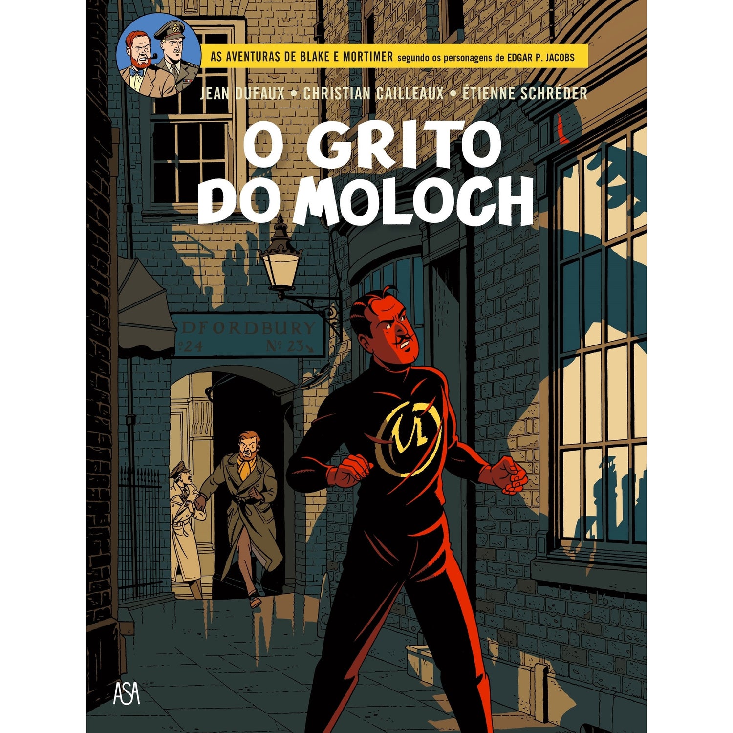 O Grito do Moloch de Étienne Schréder, Jean Dufaux e Christian Cailleaux - Blake e Mortimer N.º 27