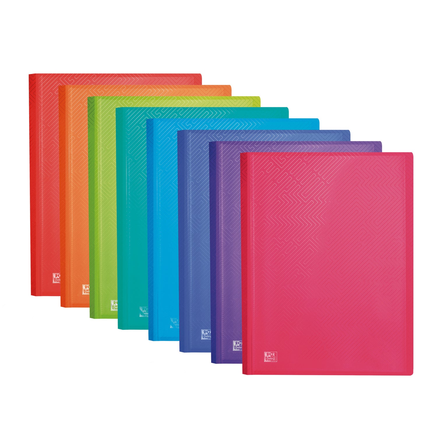 Capa Cat Formato A4 80 Bolsas Cristal Sortido Oxfor