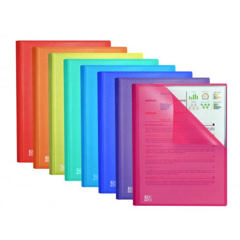 Portefólio com 100 Bolsas A4 (várias cores) Oxford