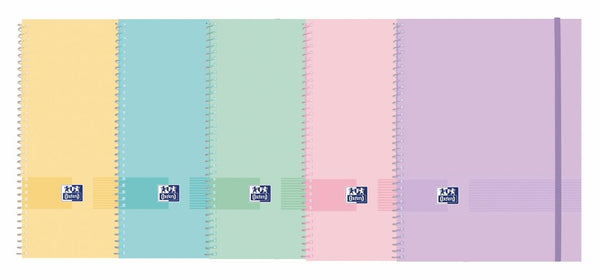 Capa Catálogo Espiral 20 Bolsas Live&Go Pastel Oxford