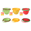 Balde Praia 22cm Dobrável