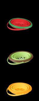 Balde Praia 22cm Dobrável