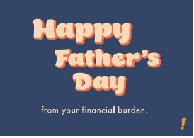 Cartão Hn Happy Father's Day