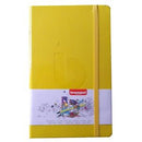 Caderno Agrafado 13X21Cm 120 Folhas 140G Amarelo