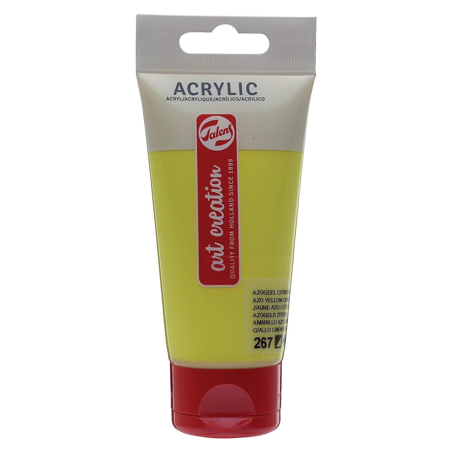 Tinta Acrílica ArtCreation Amarelo Limão 75ml Talens