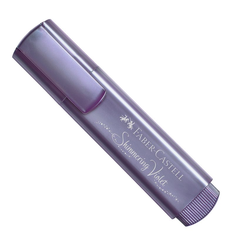 Marcador Textliner Metalic Violeta Faber