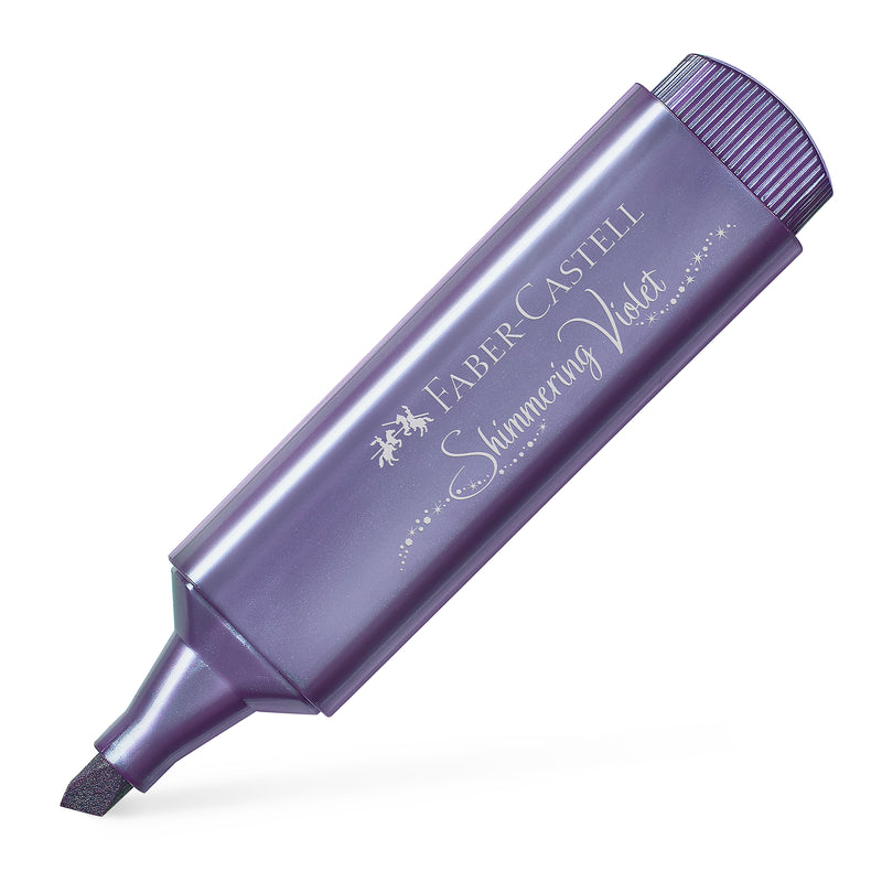 Marcador Textliner Metalic Violeta Faber