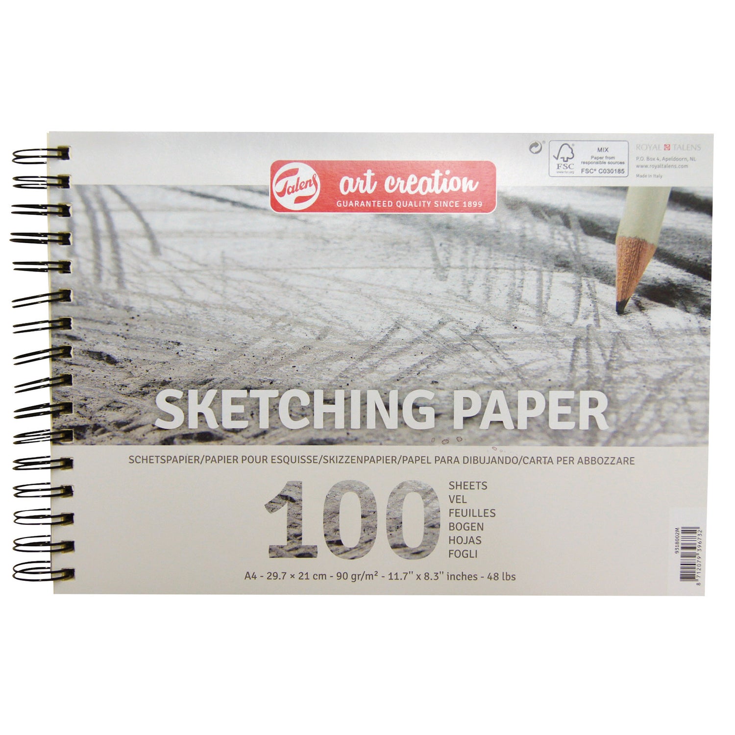 Caderno Esp Desenho Formato A4 90 G Talens
